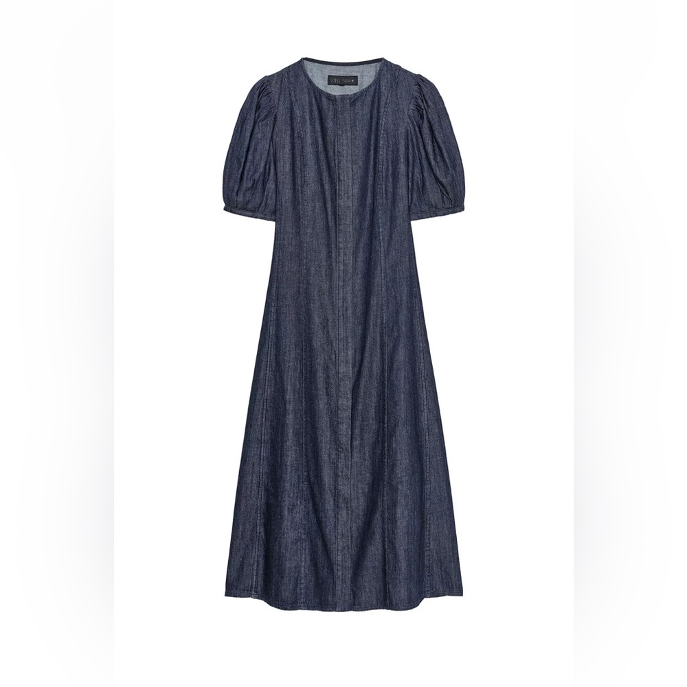 Zara ZW Collection Denim Dress